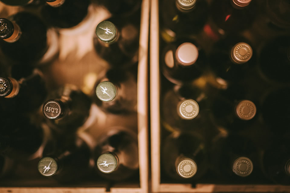 Crates of wine - Wine Shop Lyme Regis